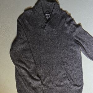 American Eagle Outfitters Dark Gray Crewneck Sweater